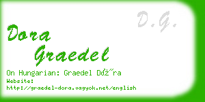 dora graedel business card